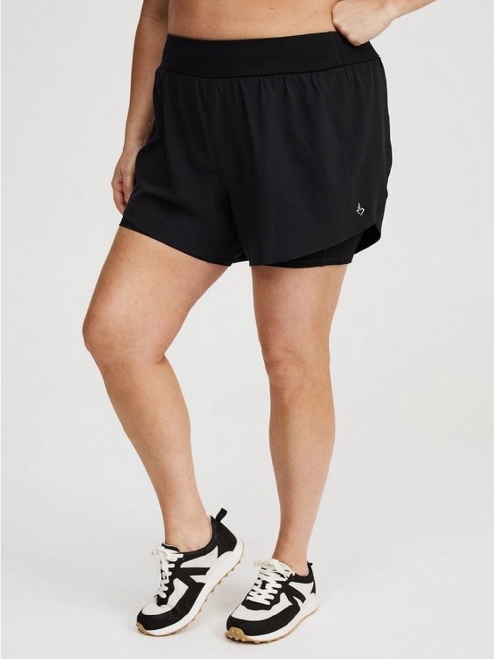 Torrid TRU 4-Way Stretch 2Fer Active Short